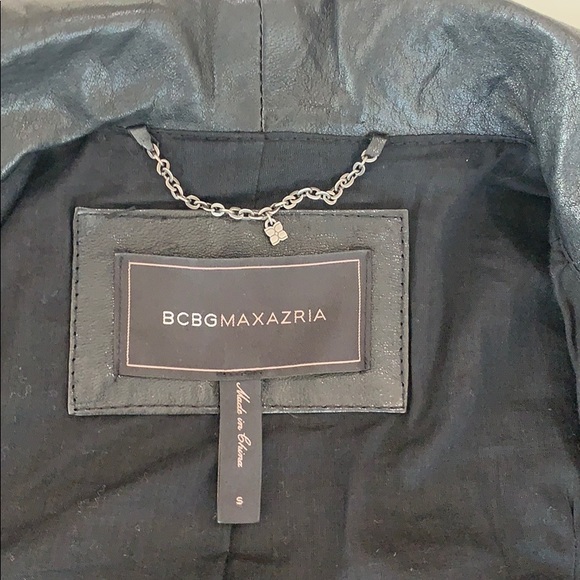 Y2K BCBG MaxAzria leather jacket - Picture 8 of 8